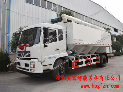 東風天錦20方液壓散裝飼料運輸車